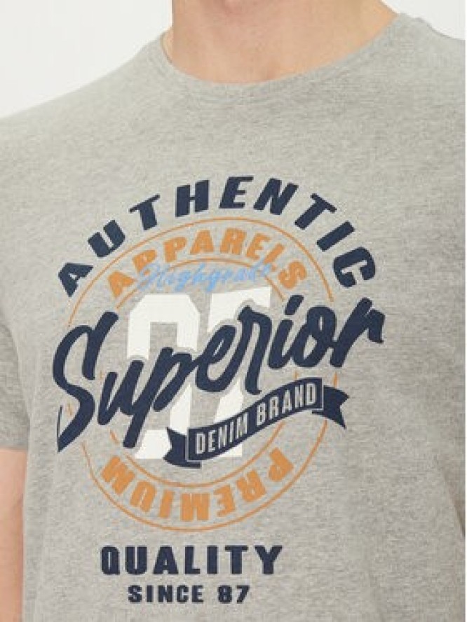 Blend T-Shirt 20717758 Szary Regular Fit