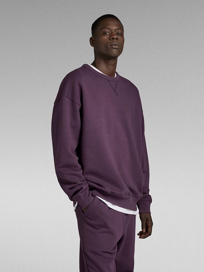 G-Star Sweter w kolorze fioletowym rozmiar: S