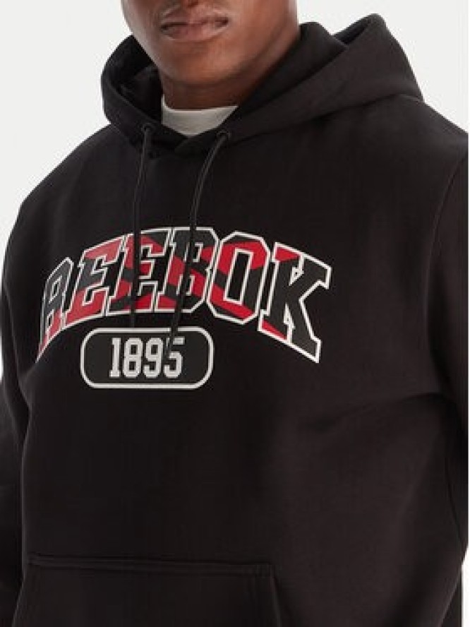 Reebok Bluza RK25150CCM Czarny Regular Fit