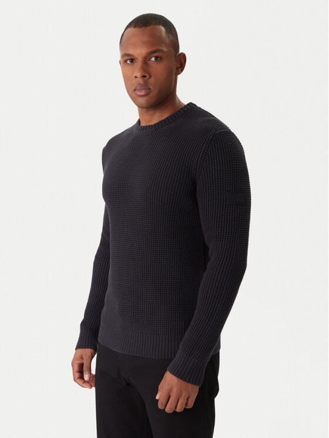 JOOP! Jeans Sweter Harono 30047662 Granatowy Modern Fit