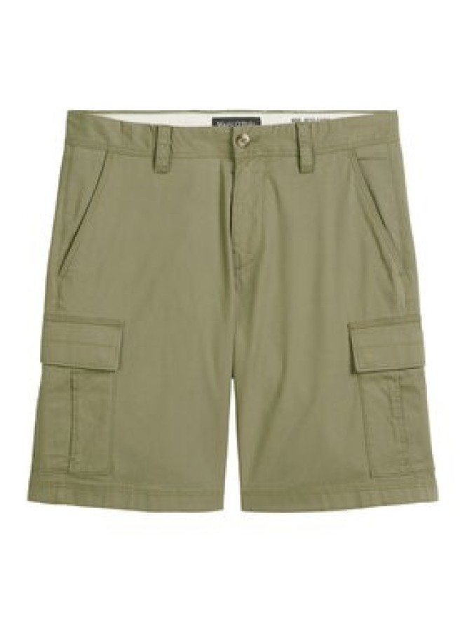 Marc O'Polo Szorty materiałowe 536 0111 15056 Zielony Regular Fit