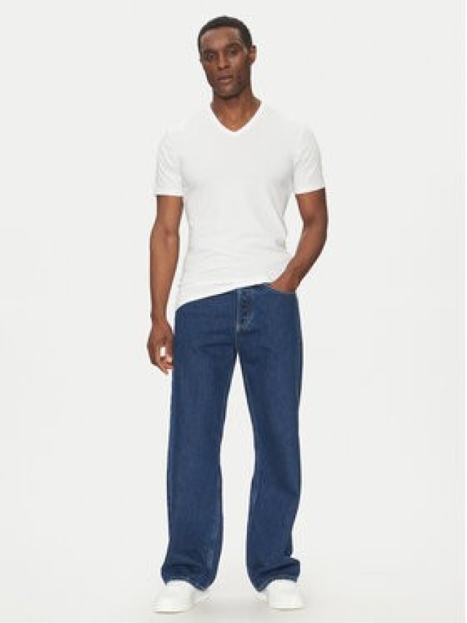 Calvin Klein Underwear Komplet t-shirtów LV00NB4186 Biały Slim Fit