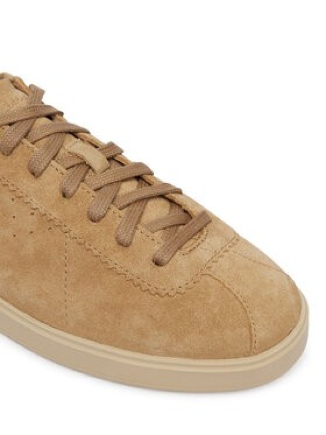 Clarks Sneakersy Lockford Lace 26186194 Beżowy