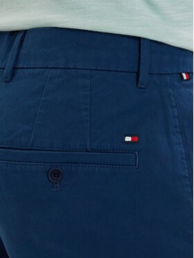 Tommy Hilfiger Szorty materiałowe Denton 9.5 MW0MW42351 Niebieski Slim Fit
