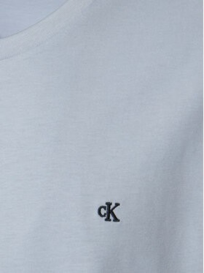 Calvin Klein Jeans T-Shirt Classic Monogram LV04RD254G Fioletowy Regular Fit