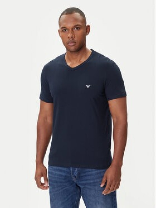 Emporio Armani Underwear Komplet t-shirtów EM000392 AF14132 MB143 Granatowy Regular Fit