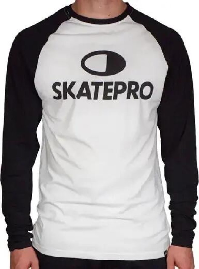 Odzież T-shirts unisex SkatePro Koszulka Z Długim Rękawem - L - Raglan