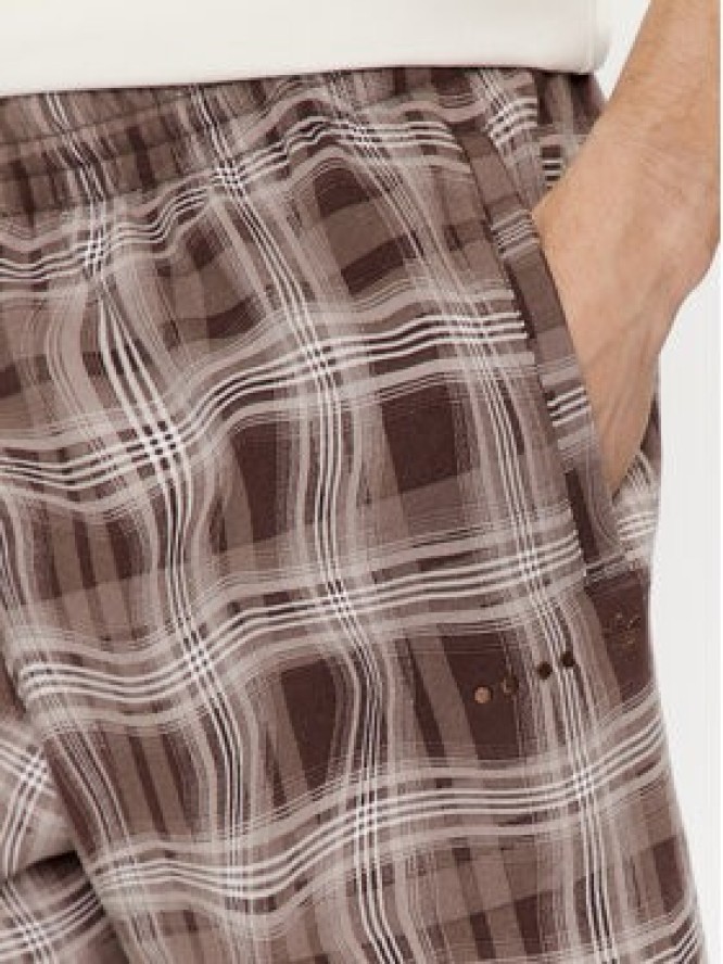 adidas Szorty sportowe Reveal Allover Print HM4949 Brązowy Regular Fit