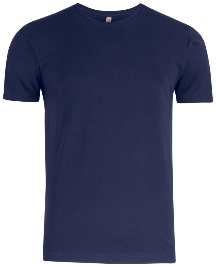 clique Premium Fashion-T męski T-shirt z 100% bawełny – dark navy