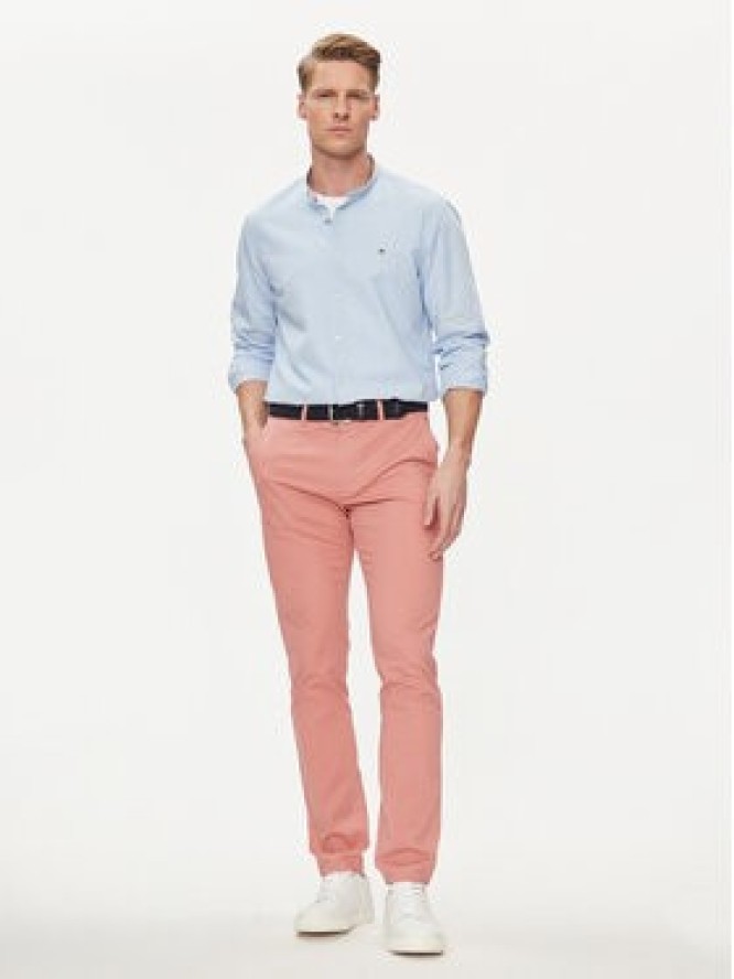 Tommy Hilfiger Koszula MW0MW34650 Błękitny Slim Fit