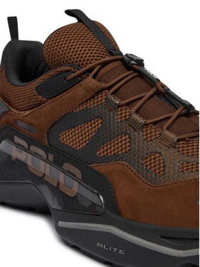 Polo Ralph Lauren Sneakersy 809974105003 Brązowy