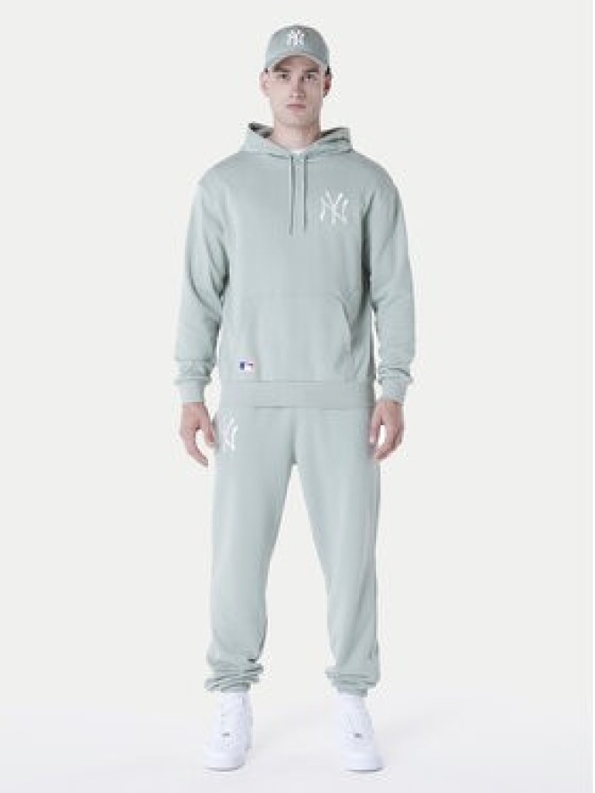 New Era Bluza New York Yankees MLB League 60596175 Zielony Regular Fit