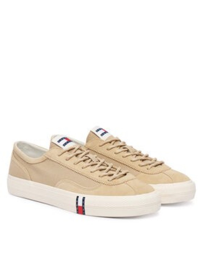 Tommy Jeans Tenisówki Archive Vulc Y2K EM0EM01760 Beżowy ciemny