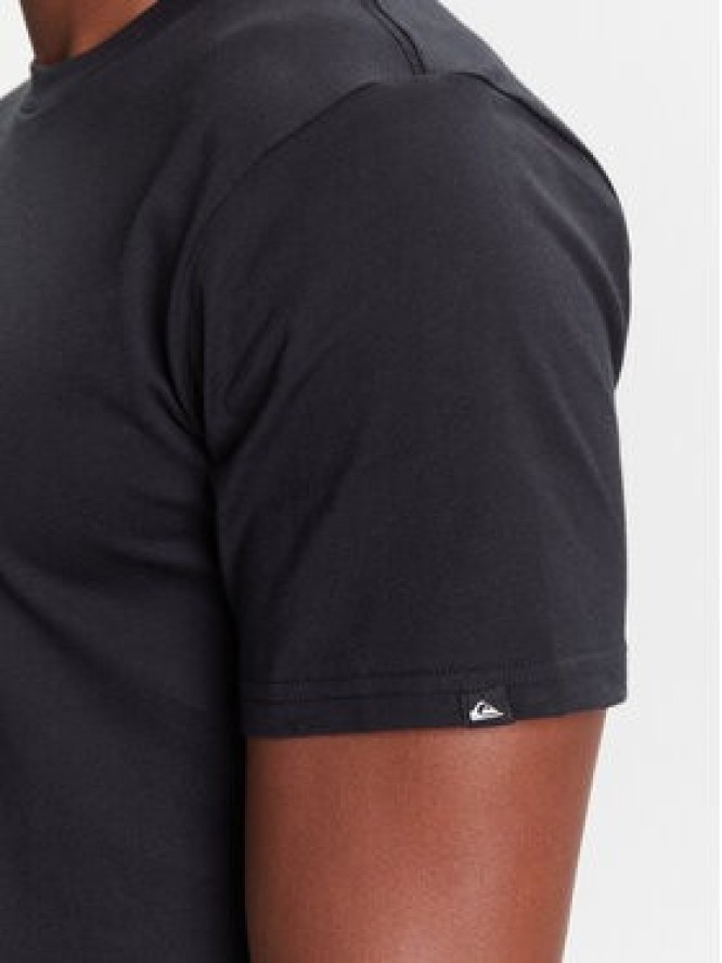 Quiksilver T-Shirt Ev Comp Logo EQYZT08182 Czarny Regular Fit