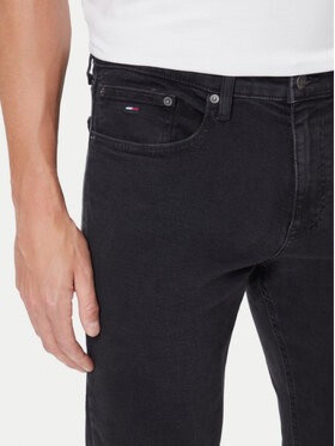 Tommy Jeans Jeansy Austin DM0DM21232 Czarny Slim Fit