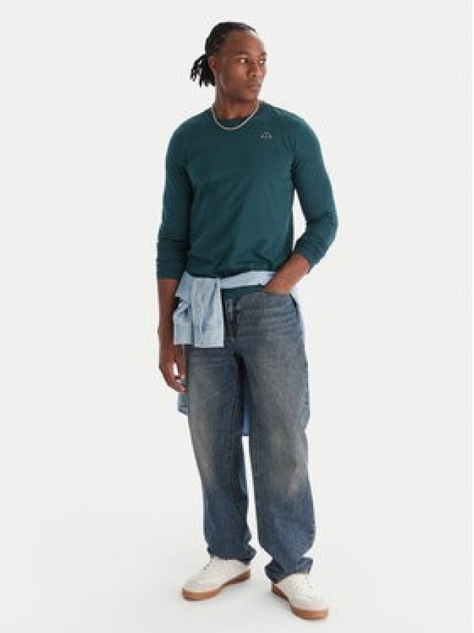 Robe di Kappa Longsleeve 631189W Zielony Slim Fit