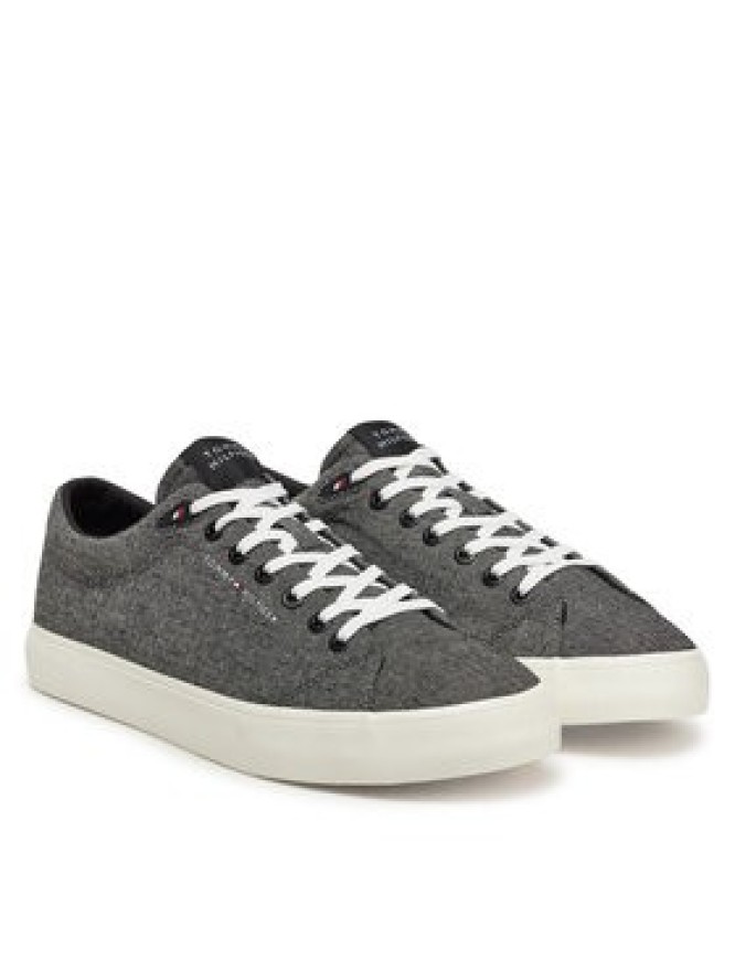 Tommy Hilfiger Tenisówki Th Hi Vulc Low Core Chambray FM0FM05389 Szary