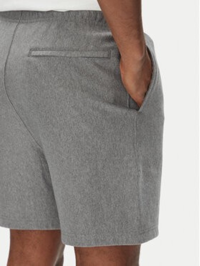 Calvin Klein Jeans Szorty sportowe Premium Terry LV04RC280G Szary Regular Fit