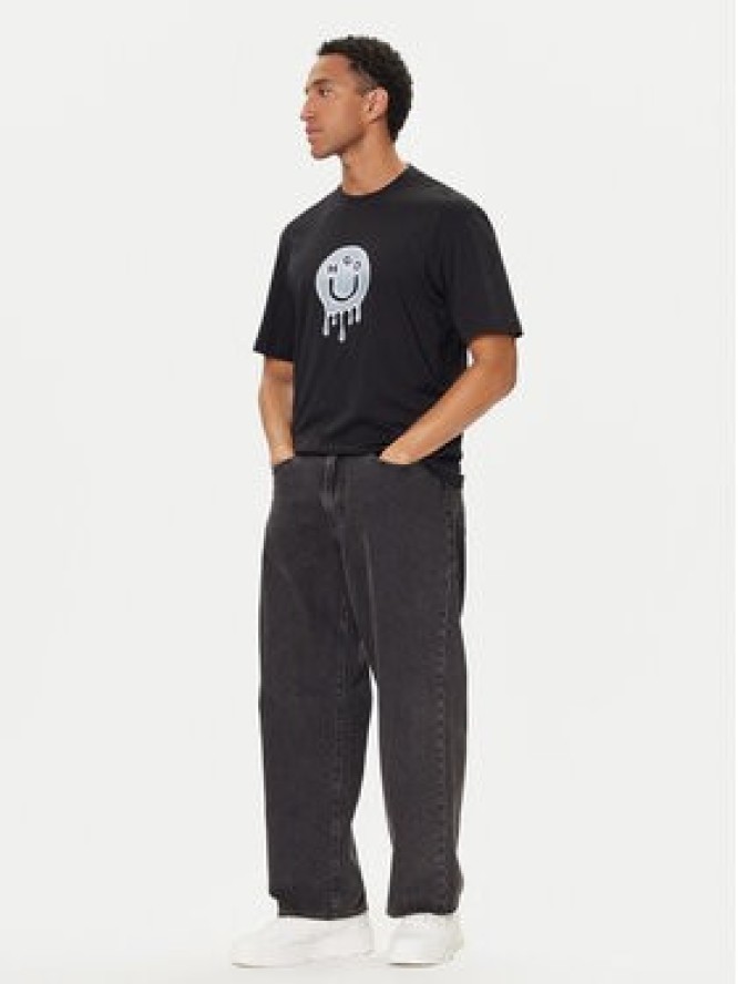 HUGO T-Shirt Nedirix 50549162 Czarny Regular Fit
