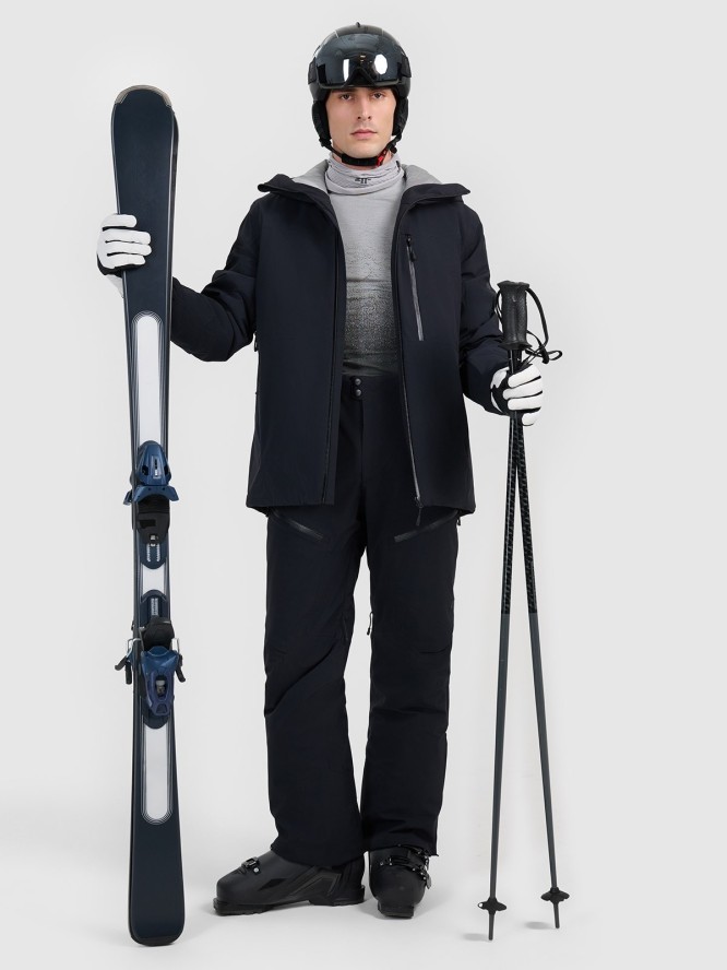 4F Kurtka narciarska membrana 15000 męska - czarna S