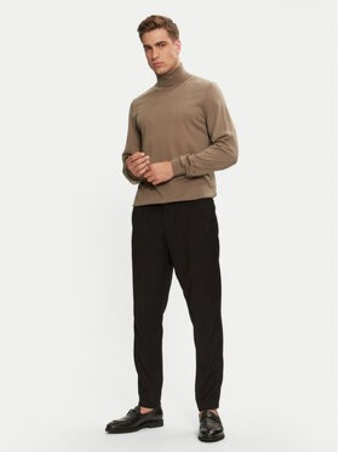 BOSS Golf Musso-P 50468262 Brązowy Slim Fit