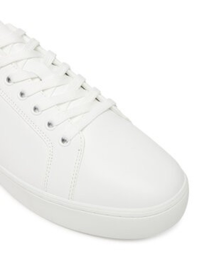 Calvin Klein Jeans Sneakersy Classic Cupsole Ru Patch Lth YM0YM01297 Biały