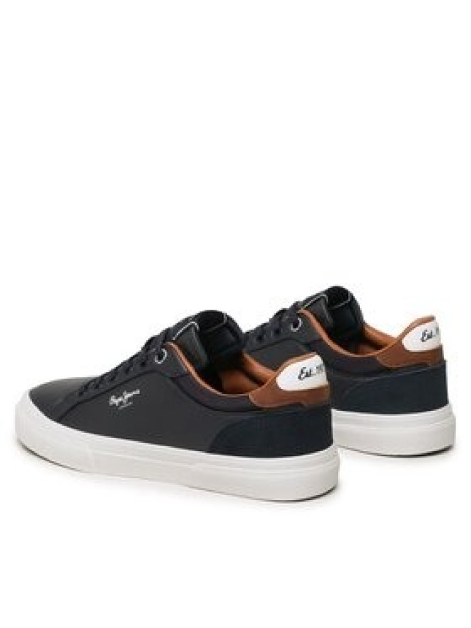 Pepe Jeans Tenisówki Kenton Court PMS30839 Granatowy