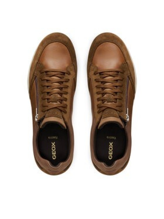 Geox Sneakersy U Renan U564GA 022FF C6003 Brązowy