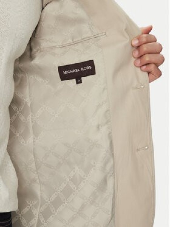 Michael Kors Marynarka CS5100THC2 Beżowy Slim Fit
