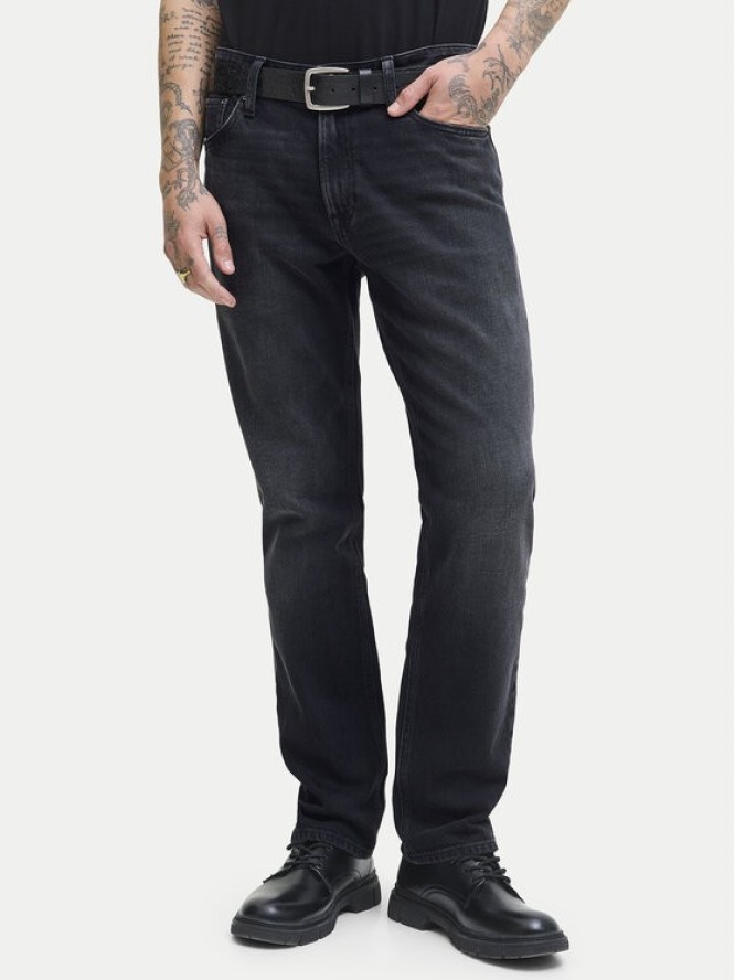 Jack & Jones Jeansy Clark Original 12278247 Czarny Regular Fit