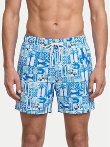 Jack & Jones Szorty kąpielowe Maui Vibes 12291426 Szary Regular Fit