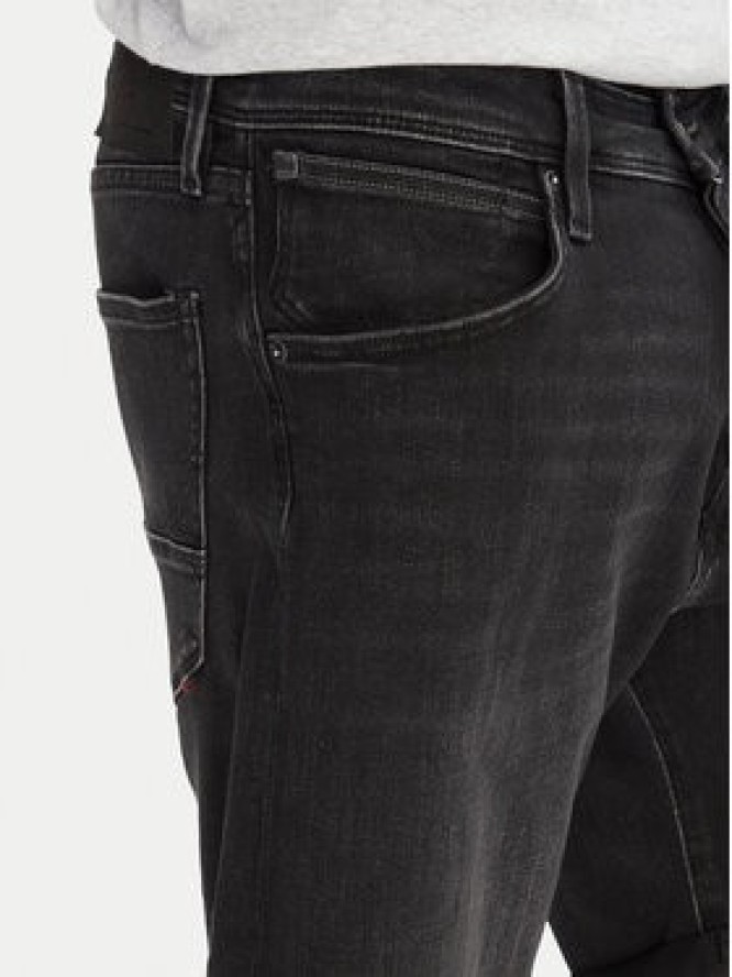 Jack & Jones Szorty jeansowe Rick 12269608 Czarny Regular Fit