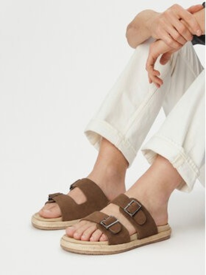 Quiksilver Klapki CEO-CROSSJACK-01 Brązowy