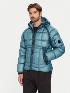C.P. Company Kurtka zimowa 19CMOW702A110416A Niebieski Regular Fit