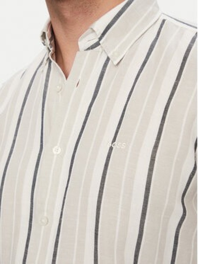 BOSS Koszula Ricoplus 50559324 Szary Regular Fit