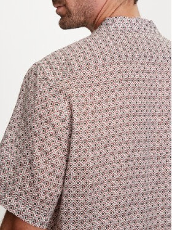 Bugatti Koszula 9253 58901A Beżowy Slim Fit