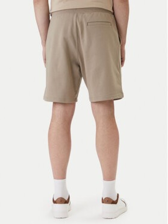 Tommy Hilfiger Szorty sportowe Logo MW0MW43068 Beżowy Regular Fit