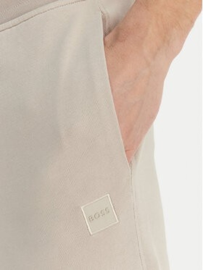 BOSS Spodnie dresowe Sestart 50509303 Szary Regular Fit