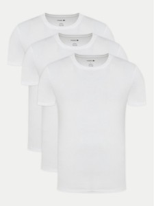 Lacoste Komplet t-shirtów TH9007 Biały Slim Fit