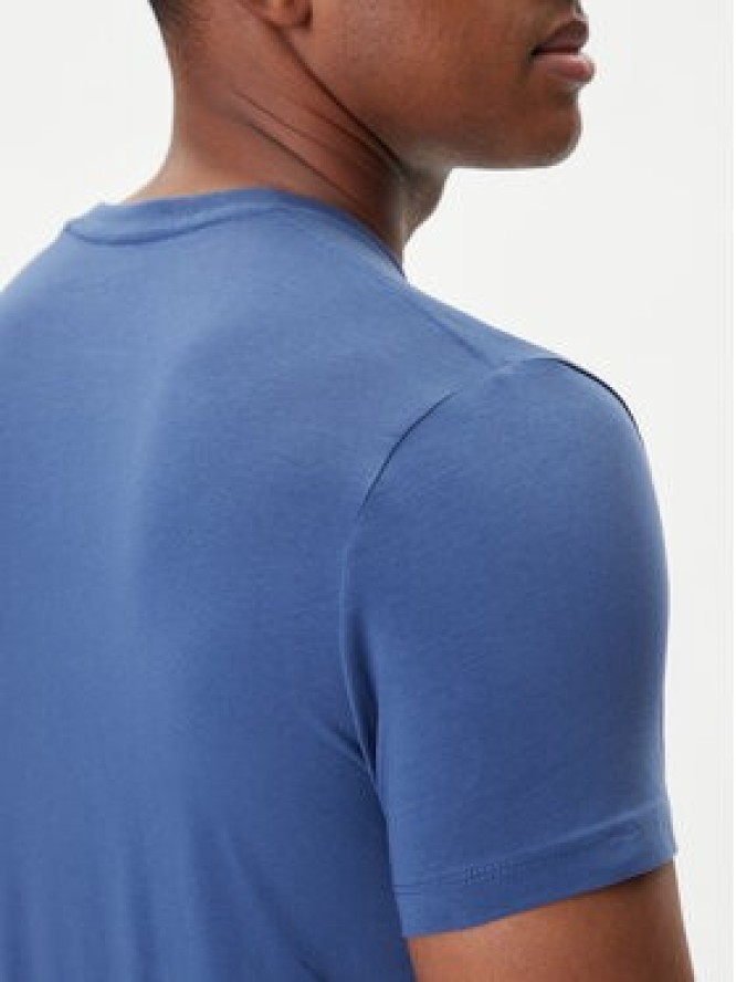 Pepe Jeans T-Shirt Original Stretch N PM5010132 Granatowy Regular Fit