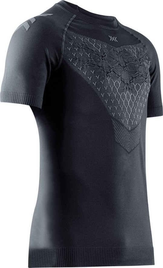Koszulka biegowa męska X-Bionic Twyce Run Shirt SS Black