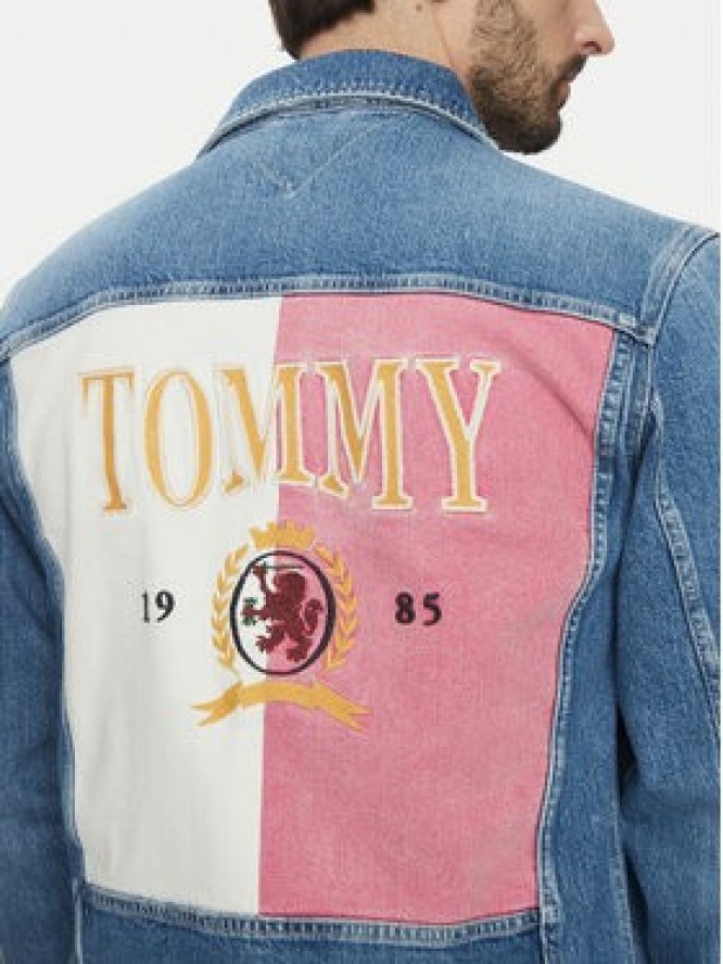 Tommy Jeans Kurtka jeansowa Ryan DM0DM21860 Niebieski Regular Fit
