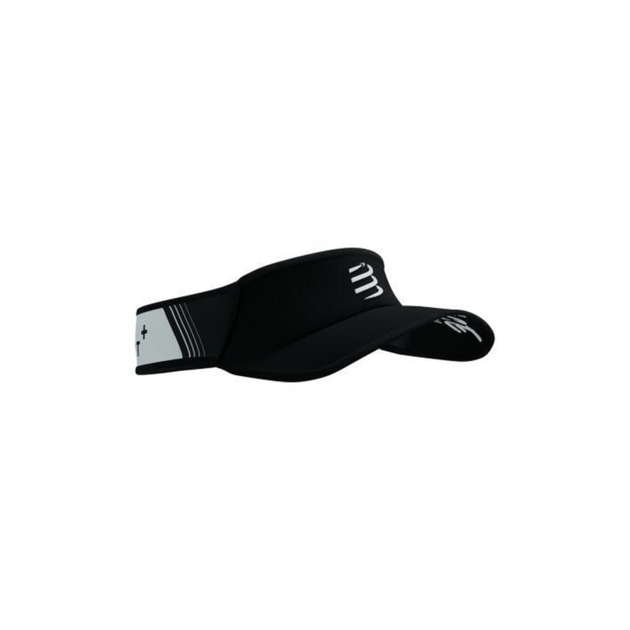 Daszek Compressport Visor Ultralight - black/white