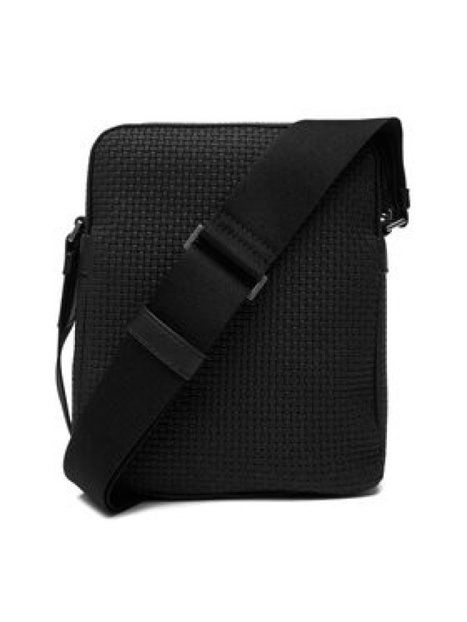 Calvin Klein Saszetka Embossed Woven Reporter LV04D3208G Czarny