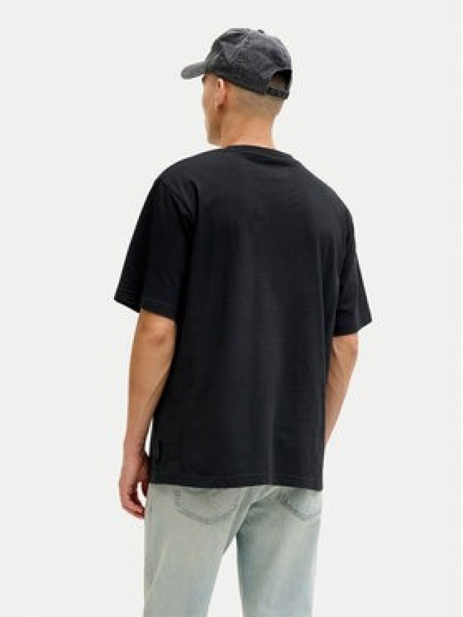 Jack & Jones T-Shirt Earchive 12297647 Czarny Regular Fit