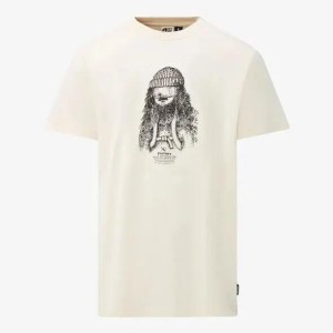 T Shirt Picture D&S Bearded White
