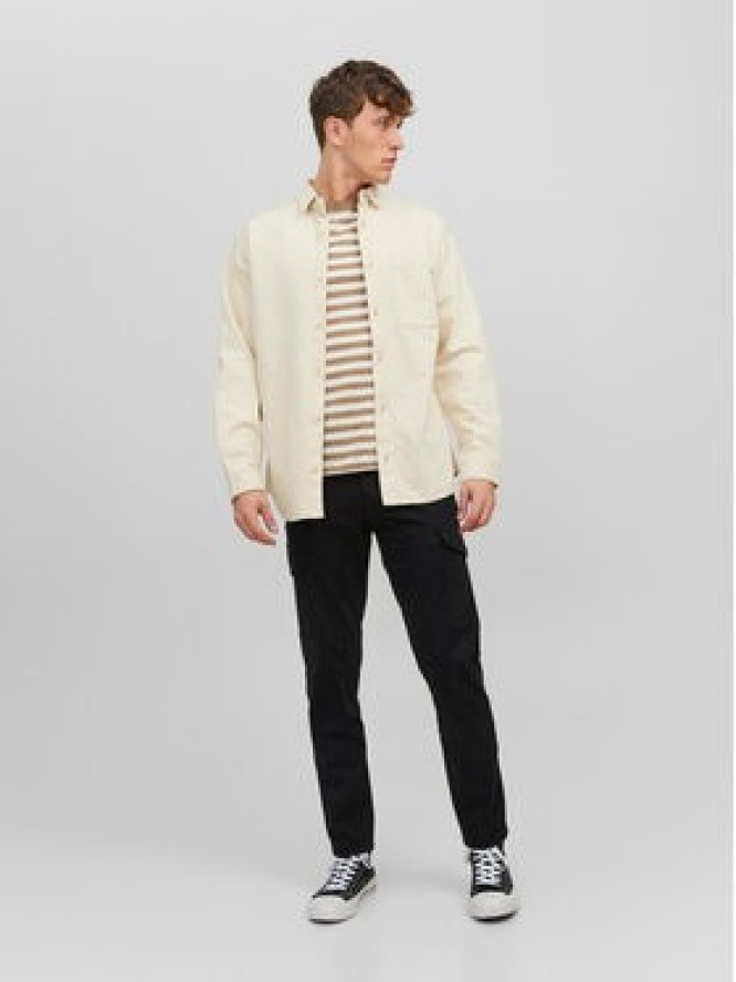 Jack & Jones Spodnie materiałowe Ollie 12224001 Czarny Regular Fit