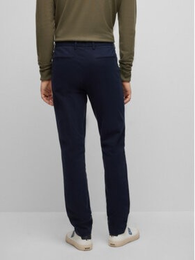 Boss Chinosy Kaito1 50487966 Granatowy Slim Fit