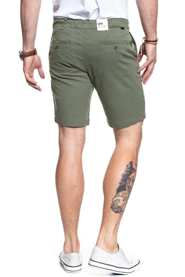 SPODENKI LEE DRAWSTRING SHORT LICHEN GREEN L73ULB82 112120794