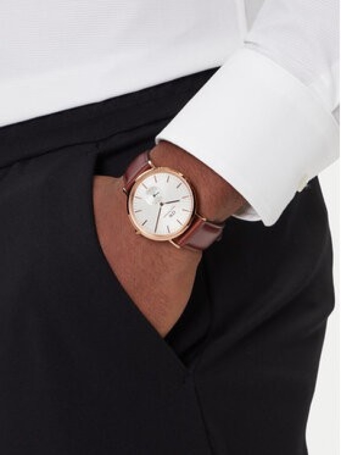 Daniel Wellington Zegarek Classic St. Mawes Horloge DW00100871 Brązowy